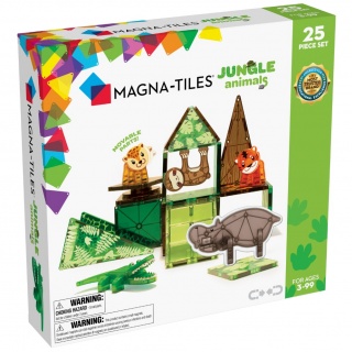 Klocki magnetyczne MAGNA-TILES - Jungle Animals 25 el.