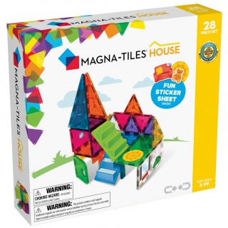 Klocki magnetyczne MAGNA-TILES - House 28 el.