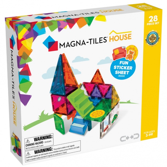 Klocki magnetyczne MAGNA-TILES - House 28 el.