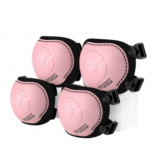 Zestaw ochraniaczy dla dzieci SCOOTANDRIDE S - Rose