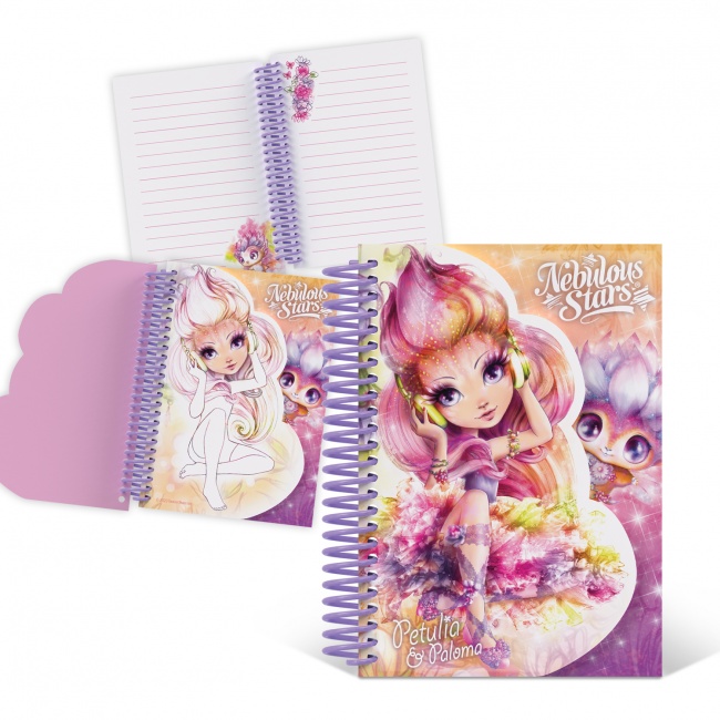 Mini notesik na sprężynie Nebulous Stars - Petulia