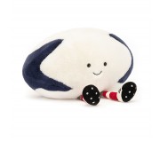 Pluszowa Wesoła Piłka Rugby Jellycat 29 cm