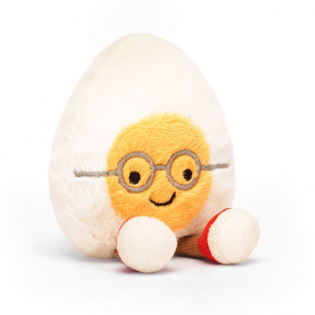 Pluszowe jajko w okularach Jellycat 14 cm