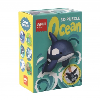 Puzzle 3D Apli Kids Ocean - Orka
