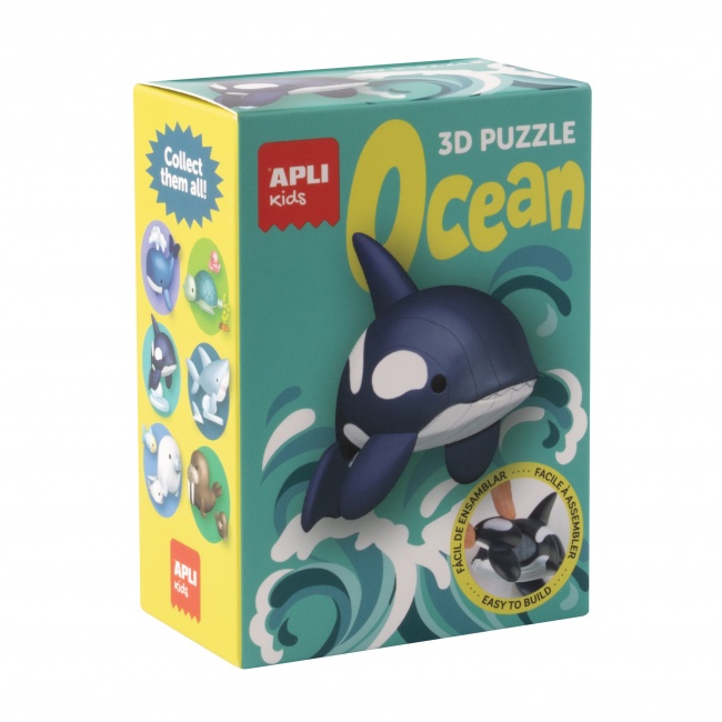 Puzzle 3D Apli Kids Ocean - Orka