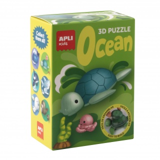 Puzzle 3D Apli Kids Ocean - Żółw