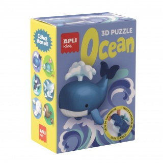Puzzle 3D Apli Kids Ocean - Wieloryb
