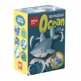 Puzzle 3D Apli Kids Ocean - Rekin