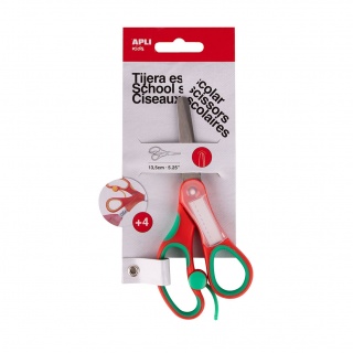 Nożyczki dla przedszkolaków Apli Kids 13 cm - czerwone