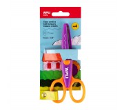 Kreatywne nożyczki szkolne Apli Kids 13 cm Fala 1