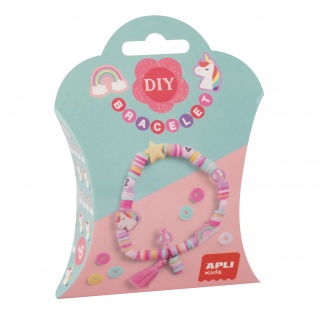 Zestaw do robienia bransoletek DIY Apli Kids - Jednorożec