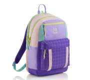 Plecak szkolny trzykomorowy Amsterdam Miquelrius - Rider Violet 28L