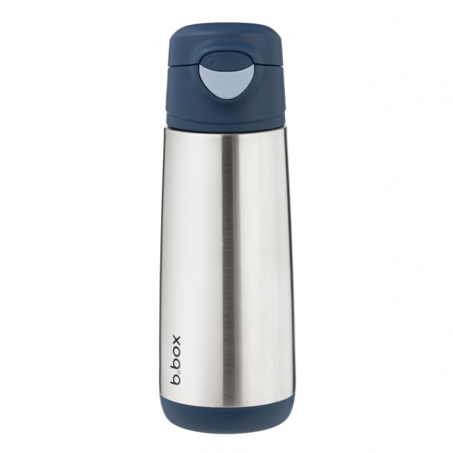 Butelka termiczna z ustnikiem sportowym 500 ml b. box - Midnight