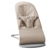 Leżaczek BABYBJORN BLISS WOVEN - Jasny Beż melanż