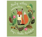 Książka "Mały atlas zwierzaków Ewy i Pawła Pawlaków" Wydawnictwo Nasza Księgarnia