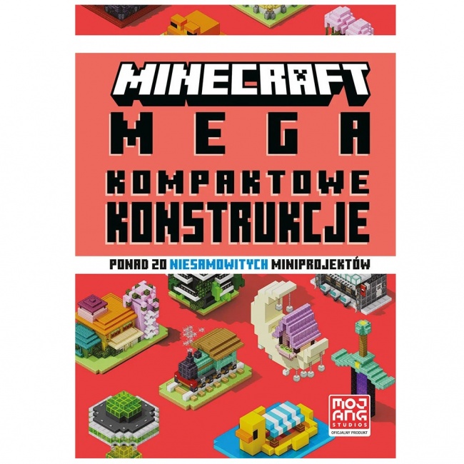 Książka "Minecraft. Megakompaktowe konstrukcje" Wydawnictwo Harperkids
