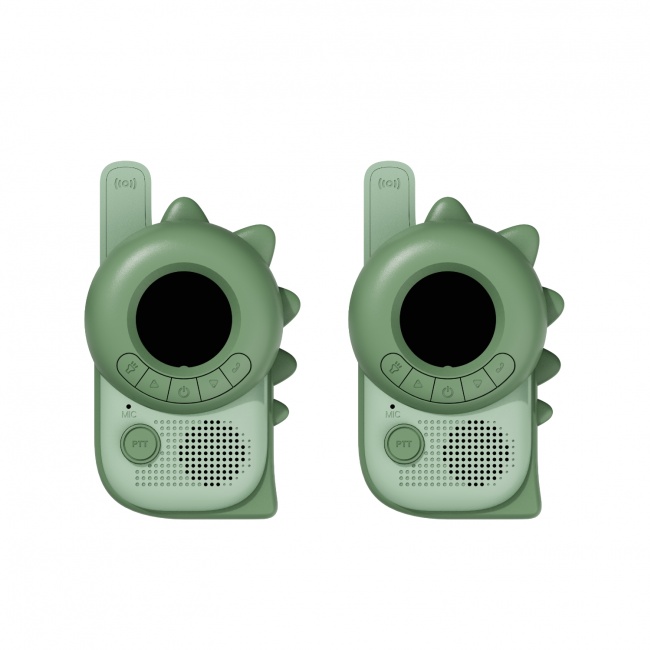 Walkie Talkie dla dzieci The Zoofamily - Dinozaur zielony