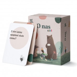 Gra w szczerość, karty z pytaniami And We Talk - O nas Kids