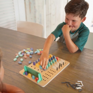 Drewniana gra logiczna BS Toys - Łamacz kodów Lody