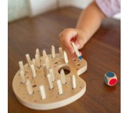 Drewniana gra pamięciowa BS Toys - Kolorowe pędzle