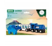 Pociąg z dinozaurem Triceratopsem BRIO World - Edycja Specjalna
