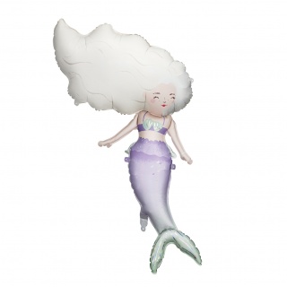 Balon foliowy Party Deco - Syrena 72 x 52 cm