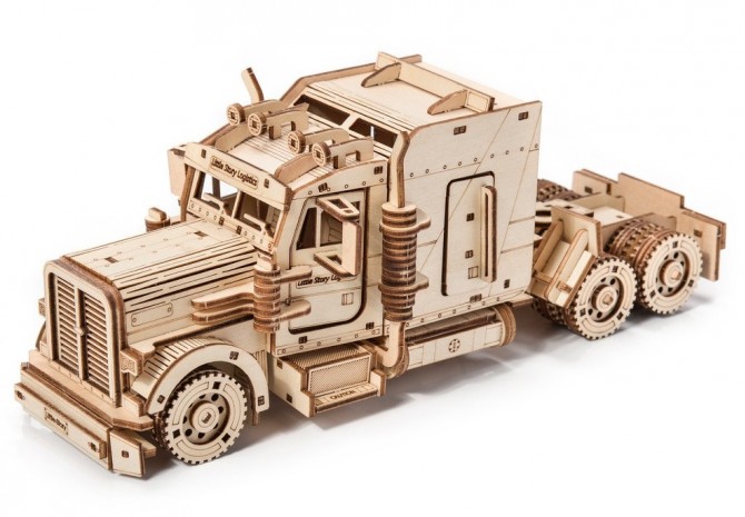 Model 3D do składania marki Little Story - Ciężarówka