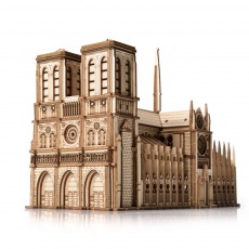 Drewniane Puzzle Model 3D Little Story - Notre-Dame