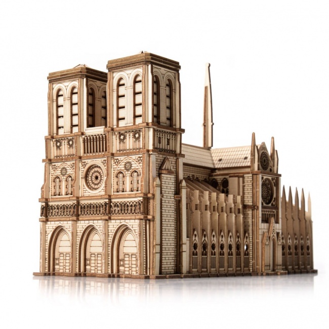 Drewniane Puzzle Model 3D Little Story - Notre-Dame