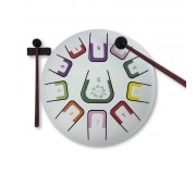 Bębenek językowy Tambu - White Mat