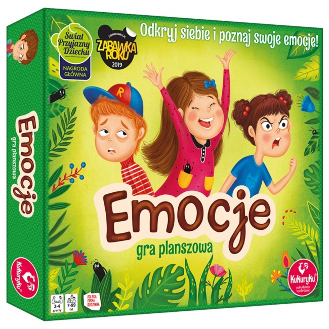 Gra planszowa Kukuryku - Emocje