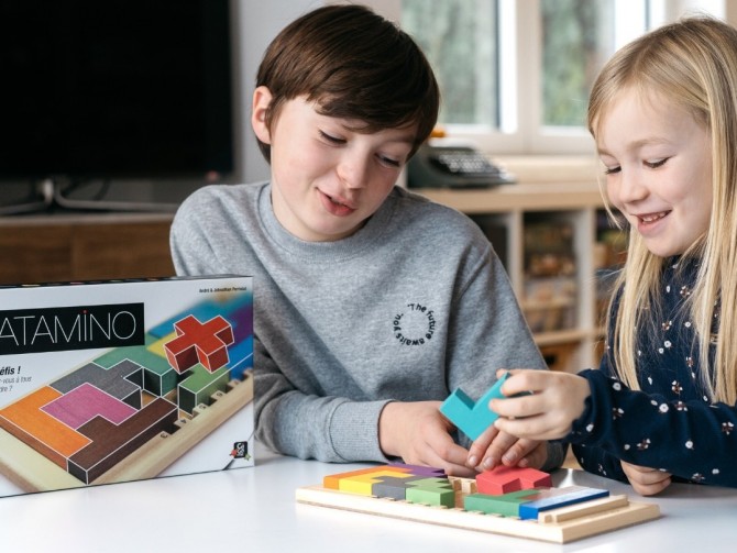 Gra logiczna układanka IUVI Games - Gigamic Katamino