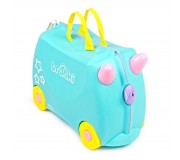 OUTLET Jeżdżąca walizeczka Trunki - Jednorożec Una + naklejki