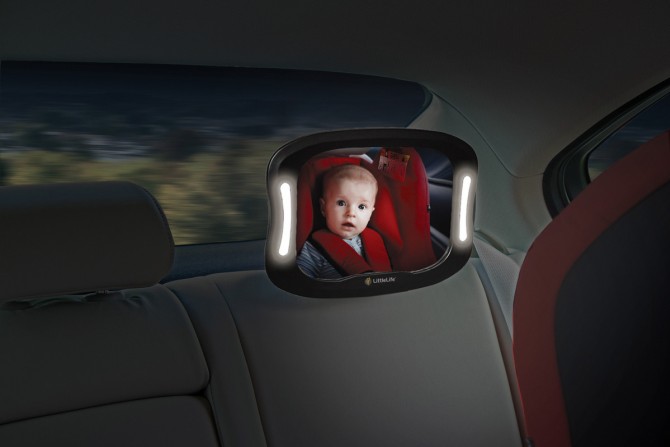 OUTLET Lusterko z podświetleniem do obserwacji dziecka LittleLife