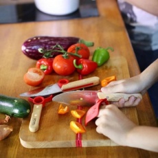 Zestaw szefa kuchni dla dzieci Opinel - Le Petit Chef Red