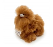 Puszysta maskotka Alpaka Inkari Monsterfluff - Hazelnut 23 cm
