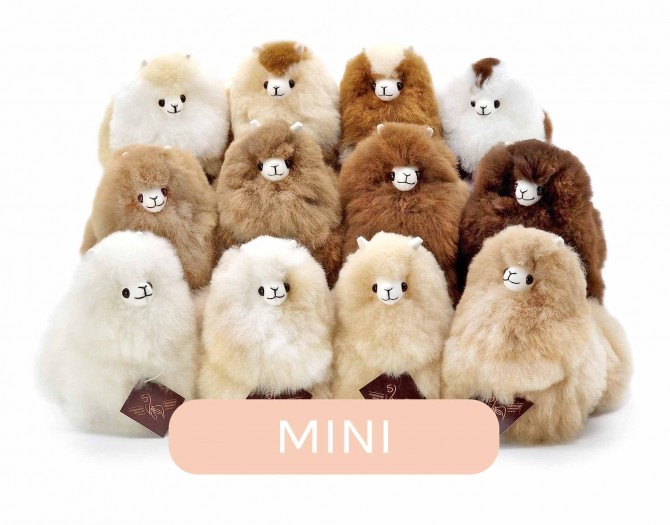 Puszysta maskotka z wełny Alpaka Inkari