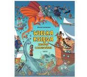 Książka "Wielka księga zagadek i łamigłówek" Wydawnictwo Greg