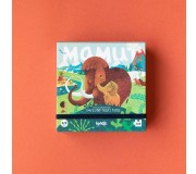 Puzzle kieszonkowe z grą obserwacyjną Londji - Mamut 100 el.