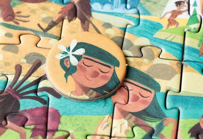 Puzzle obserwacyjne Londji Mamut