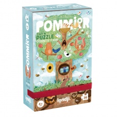 Puzzle kieszonkowe z grą obserwacyjną Londji - Jabłonka 36 el.