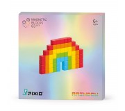 Klocki magnetyczne Pixio - Rainbow