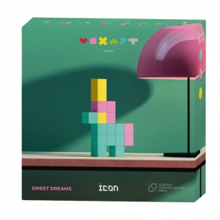 Klocki konstrukcyjne Pixio VoxArt - Sweet Dreams Icon Collection