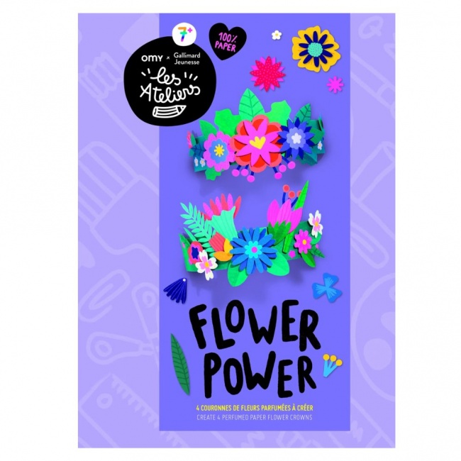 Zestaw kreatywny OMY x Gallimard - Flower Power