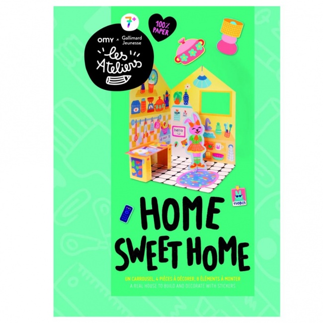 Zestaw kreatywny OMY x Gallimard - Home Sweet Home