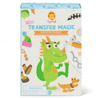 Zestaw kreatywny kalkomania Tiger Tribe - Wesołe Potworki