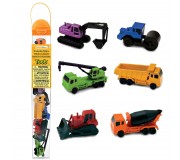 Zestaw Figurek w Tubie TOOB Safari Ltd. - Pojazdy budowlane