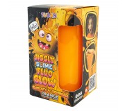 Zestaw JGGLY SLIME FLUO GLOW TUBAN – pomarańczowy 430g