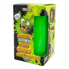 Zestaw JGGLY SLIME FLUO GLOW TUBAN – zielony 430g