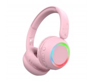 Bezprzewodowe słuchawki Lalarma z podświetleniem - Rose